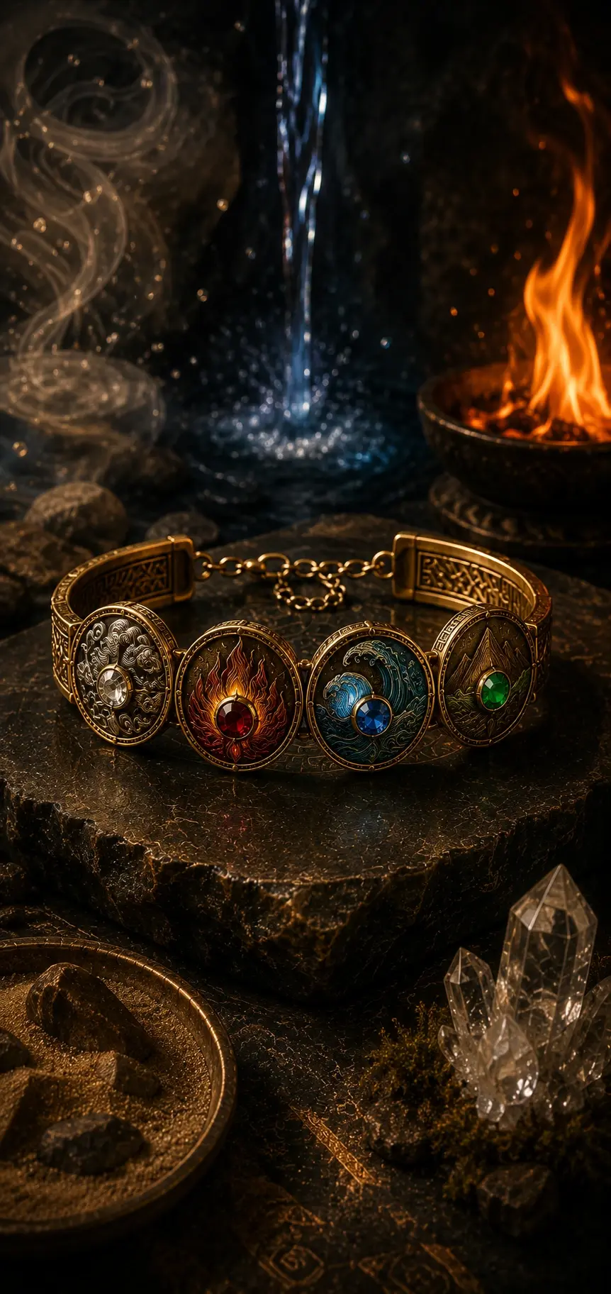 Bracelet des Quatre Éléments